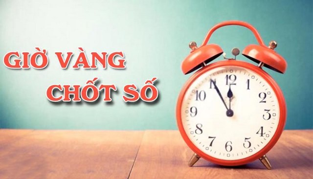 Giờ vàng chốt số miền bắc