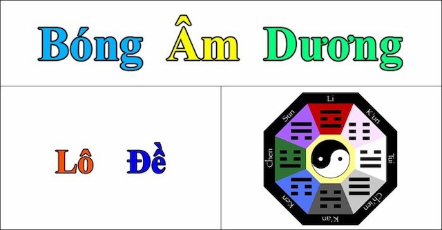 Bóng âm dương quan trọng trong lô đề